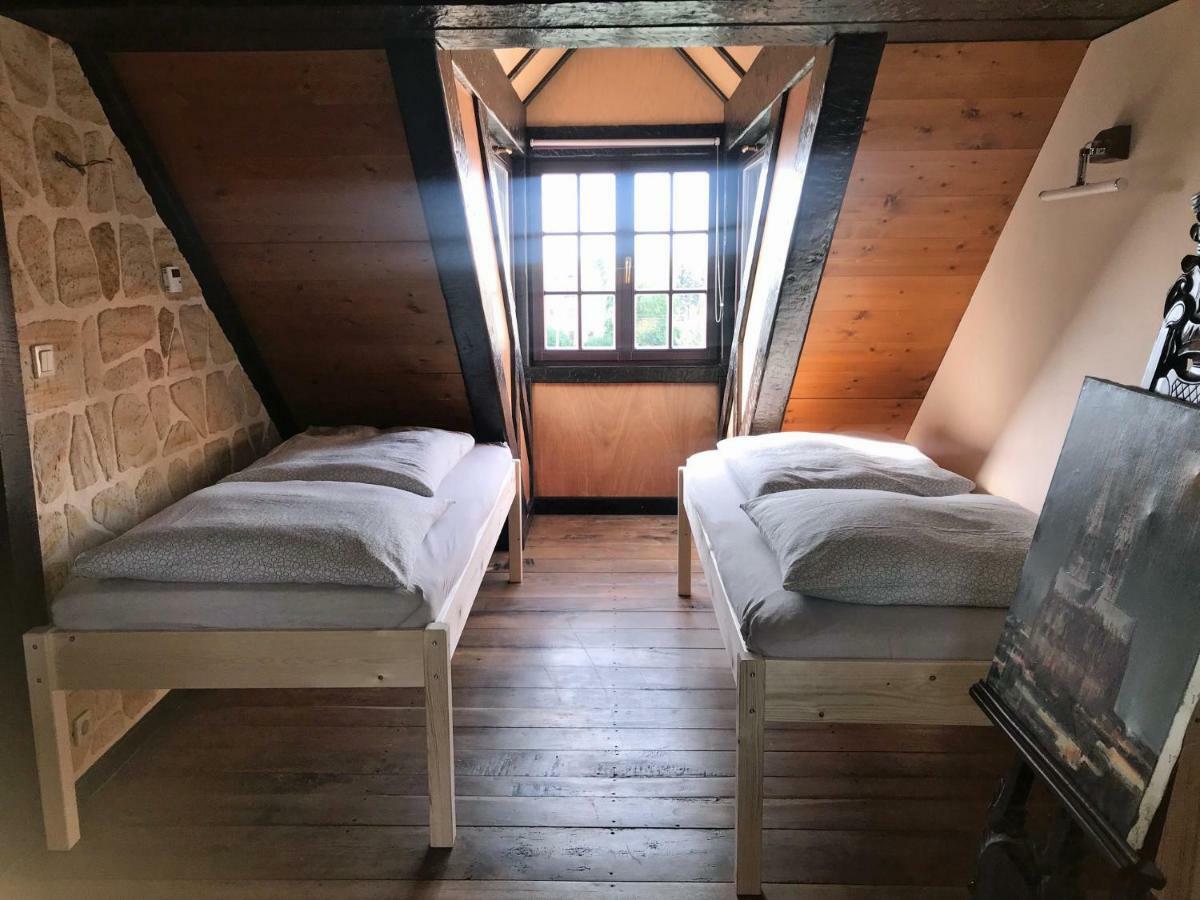 Fewo Turmzimmer Im Rittergut Leppersdorf Bei Dresden Extérieur photo
